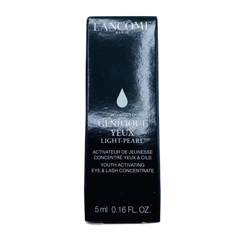 LANCOME Genifique Yeux Light Pearl Eye & Lash Concentrate 0.16oz/5mL Travel Mini